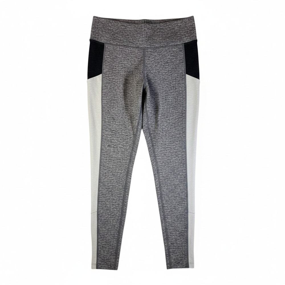 Pink Victorias Secret Ultimate Leggings Colorblock Gray Black S Gym Activewear